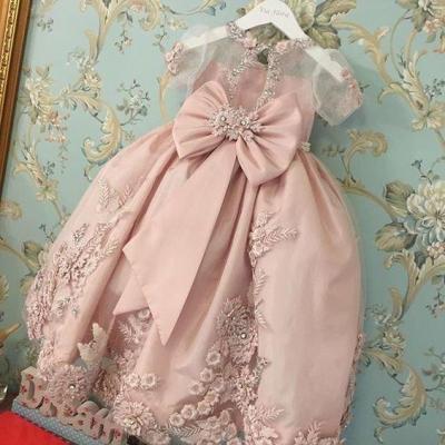 Flower girl Dress,Flower girl Dress Dresses,Cute Flower girl Gowns,Blush Pink Flower girl Dress,Sweet 16 Dress,2015 Style Homecoming Dresses For Teens