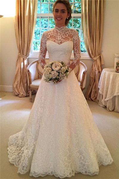 Sheer Wedding Dresses