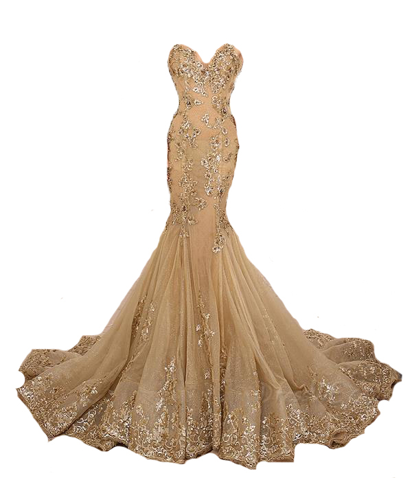 Gold Evening Dresses Fashion