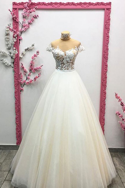 white winter ball dresses