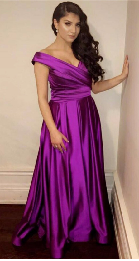 Satin Dinner Dresses
