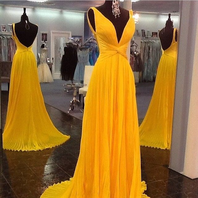 yellow prom dress for sale