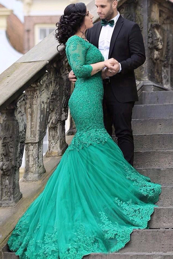 Green Mermaid Dress