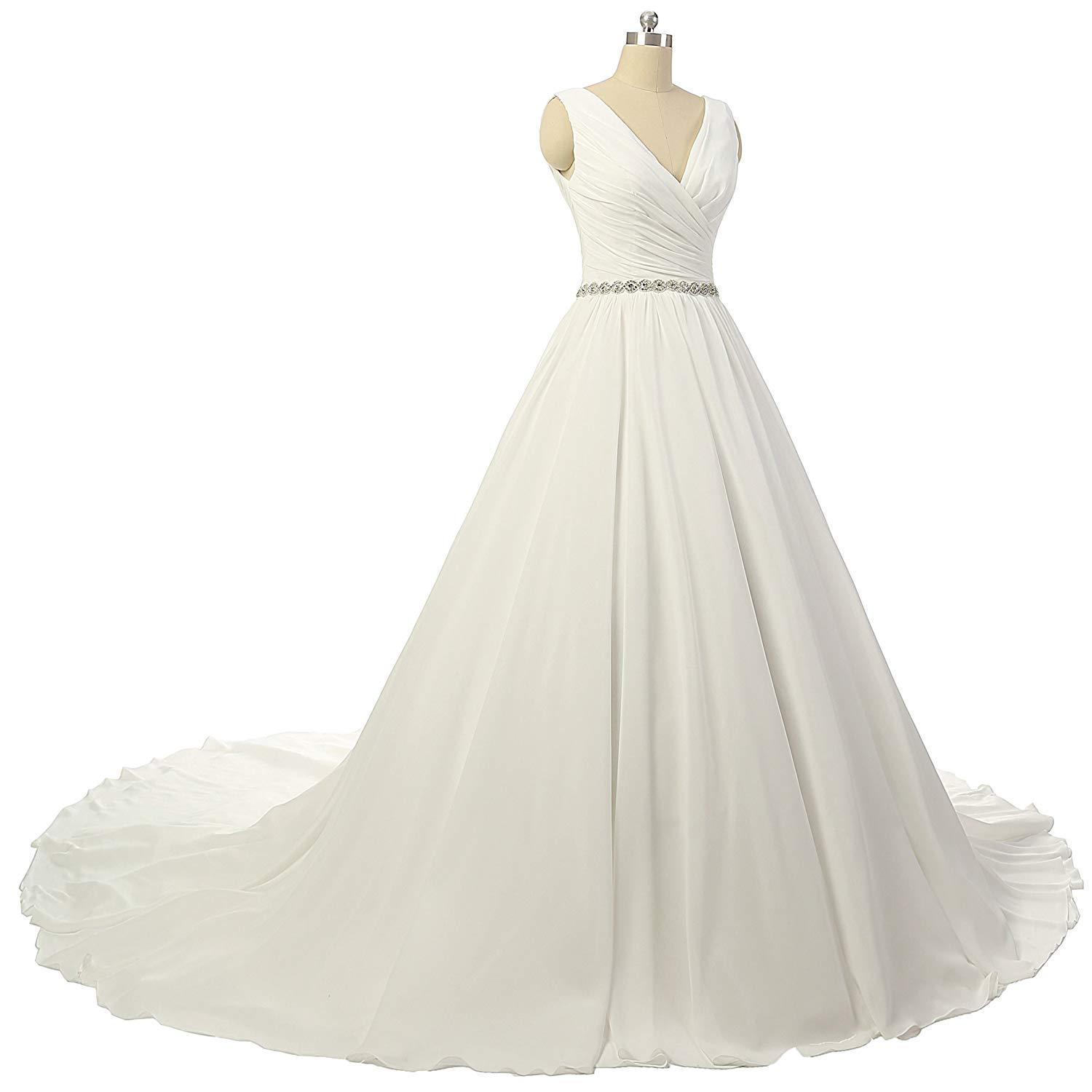 Hot White/ivory Wedding Dress Bridal Gown Custom Size on Luulla